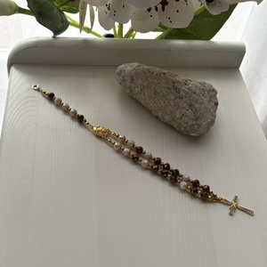 Karkötő - ékszer - karkötő - karkötő medállal - Meska.hu