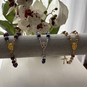 Karkötő - ékszer - karkötő - karkötő medállal - Meska.hu