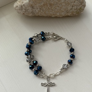 Karkötő - ékszer - karkötő - karkötő medállal - Meska.hu