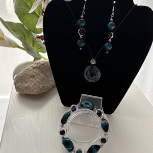 Ékszer szett, Ékszer, Ékszerszett, Ékszerkészítés, Gyöngyfűzés, gyöngyhímzés, MESKA