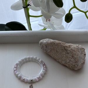 Karkötő, Ékszer, Karkötő, Ásványkarkötő, Ékszerkészítés, Gyöngyfűzés, gyöngyhímzés, MESKA