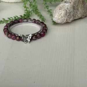 Karkötő, Ékszer, Karkötő, Gyöngyös karkötő, Ékszerkészítés, Gyöngyfűzés, gyöngyhímzés, MESKA