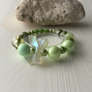 Karkötő, Ékszer, Karkötő, Gyöngyös karkötő, Gyöngyfűzés, gyöngyhímzés, MESKA