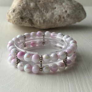 Karkötő, Ékszer, Karkötő, Gyöngyös karkötő, Gyöngyfűzés, gyöngyhímzés, MESKA