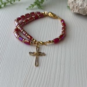 Karkötő - ékszer - karkötő - karkötő medállal - Meska.hu