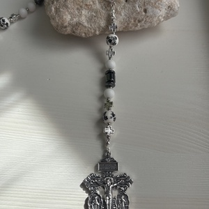 Rózsafüzér - ékszer - nyaklánc - gyöngyös nyaklánc - Meska.hu