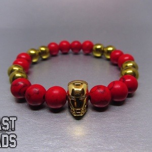 Original Iron man  Vasember karkötő - ékszer - karkötő - bogyós karkötő - Meska.hu