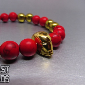 Original Iron man  Vasember karkötő - ékszer - karkötő - bogyós karkötő - Meska.hu