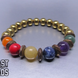 Infinity Gold Gauntlet  Végtelen kesztyű karkötő - ékszer - karkötő - bogyós karkötő - Meska.hu