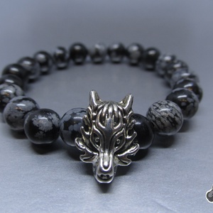 House Stark karkötő (Trónok harca), Ékszer, Karkötő, Gyöngyös karkötő, Ékszerkészítés, MESKA
