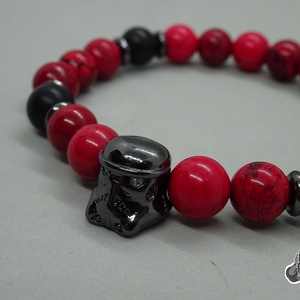 Sith trooper - Sith-osztag karkötő - ékszer - karkötő - ásványkarkötő - Meska.hu