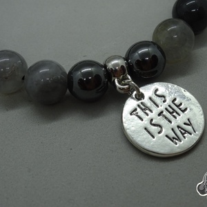 This is the Way - Mandalorian karkötő (The Mandalorian) - ékszer - karkötő - karkötő medállal - Meska.hu