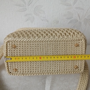 Saját készítésű horgolt táska - táska & tok - kézitáska & válltáska - kézitáska - Meska.hu