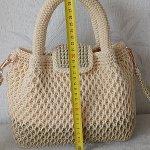 Saját készítésű horgolt táska - táska & tok - kézitáska & válltáska - kézitáska - Meska.hu