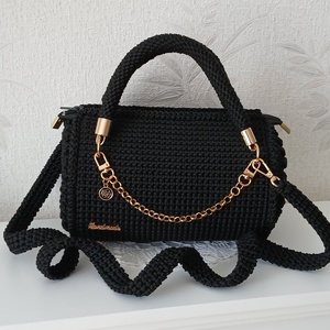 Saját készítésű horgolt táska, Táska & Tok, Kézitáska & válltáska, Kézitáska, Horgolás, MESKA