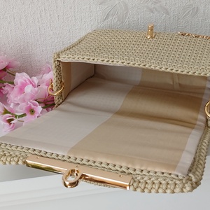 Saját készítésű horgolt táska - táska & tok - kézitáska & válltáska - kézitáska - Meska.hu