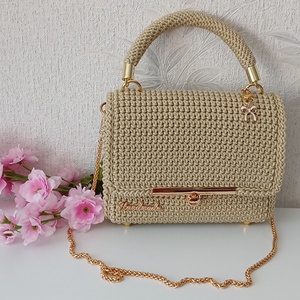 Saját készítésű horgolt táska - Meska.hu