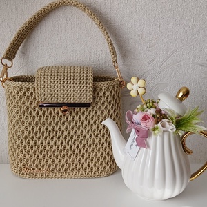 Saját készítésű horgolt táska - Meska.hu