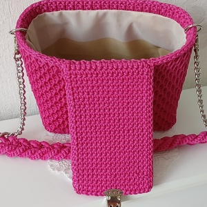 Saját készítésű horgolt táska - táska & tok - kézitáska & válltáska - kézitáska - Meska.hu