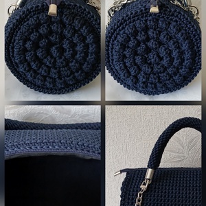 Saját készítésű horgolt táska - táska & tok - kézitáska & válltáska - kézitáska - Meska.hu