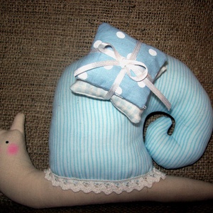 kék csiga -  - Meska.hu