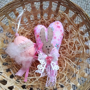 Húsvéti dekorszett - otthon & életmód - dekoráció - fali és függő dekoráció - függődísz - Meska.hu