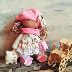 Zsófi baba macival - Meska.hu