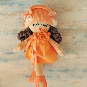 Narancs baba - játék & sport - baba & babaház - baba - Meska.hu