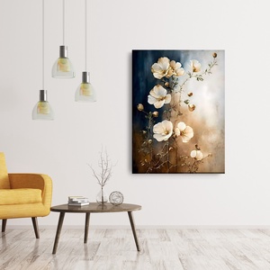 Kontrasztos színek virágválogatás festmény (3. rész) - művészet - festmény - akril - Meska.hu