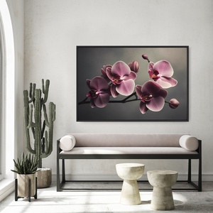 Lila virágválogatás festmény (1. rész) - művészet - festmény - olajfestmény - Meska.hu