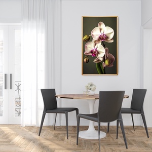 Lila virágválogatás festmény (2. rész) - művészet - festmény - olajfestmény - Meska.hu