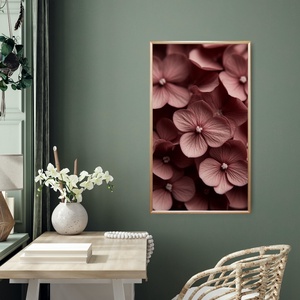 Lila virágválogatás festmény (3. rész) - művészet - festmény - olajfestmény - Meska.hu