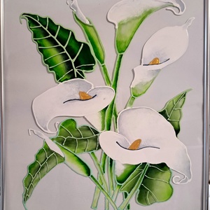 Kála, Művészet, Festmény, Üvegfestmény, Festészet, Üvegművészet, MESKA