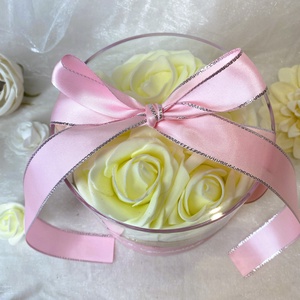 Henger plexi tetejű virágbox - esküvő - emlék & ajándék - szülőköszöntő ajándék - Meska.hu