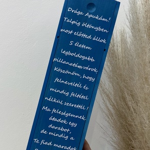 szülőköszöntő bor tartó- több színben  - esküvő - emlék & ajándék - szülőköszöntő ajándék - Meska.hu