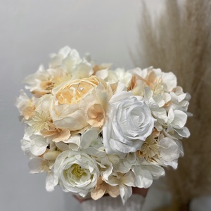 Barack szív virágbox - esküvő - emlék & ajándék - szülőköszöntő ajándék - Meska.hu