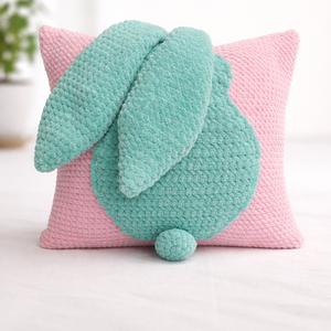 Horgolási minta � Nyuszis párna  (PDF leírás) - Meska.hu