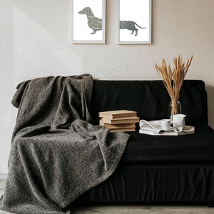 Kutya sziluett könyvlapokon, 2db kép együtt, képkerettel az árban, tacsi, tacskó - otthon & életmód - dekoráció - kép & falikép - több részes kép - Meska.hu