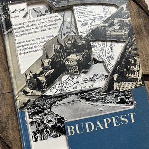 Faragott könyv, könyvszobor, könyv, Budapest - Meska.hu