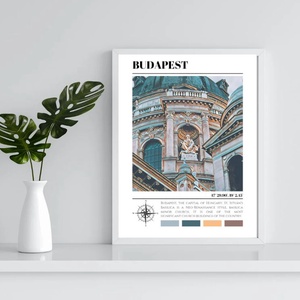 Colors of Budapest Bazilika, Otthon & Lakás, Dekoráció, Kép & Falikép, Poszter, Fotó, grafika, rajz, illusztráció, MESKA