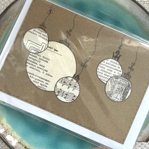 Kézzel készített karácsonyi képeslap, üdvözlőlap, ajándékkísérő, kártya, ajándék borítékkal, Karácsony, Karácsonyi ajándékozás, Karácsonyi képeslap, üdvözlőlap, ajándékkísérő, Papírművészet, Fotó, grafika, rajz, illusztráció, MESKA