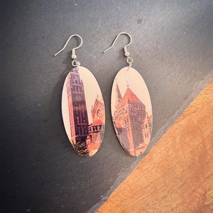 Könyv könyvlapos lógó fülbevaló Szeged lexikon, Ékszer, Fülbevaló, Lógó fülbevaló, Papírművészet, Ékszerkészítés, MESKA