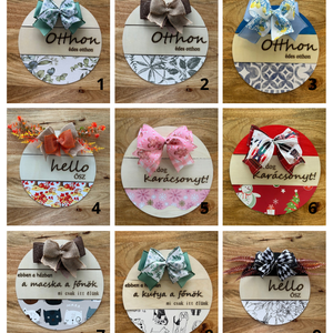 Variálható mágneses ajtódísz tetszőleges összeállításban - otthon & életmód - dekoráció - ajtó- és ablak dekoráció - ajtódísz & kopogtató - Meska.hu