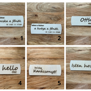 Variálható mágneses ajtódísz középső elem - 1 macskás - otthon & életmód - dekoráció - ajtó- és ablak dekoráció - ajtódísz & kopogtató - Meska.hu