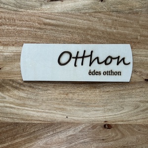 Variálható mágneses ajtódísz középső elem - 3. Otthon édes otthon, Otthon & Életmód, Dekoráció, Ajtó- és ablak dekoráció, Ajtódísz & Kopogtató, Famegmunkálás, Mindenmás, MESKA