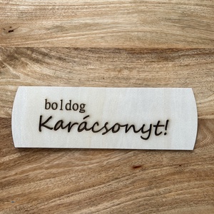 Variálható mágneses ajtódísz középső elem - 5. Karácsonyi, Otthon & Életmód, Dekoráció, Ajtó- és ablak dekoráció, Ajtódísz & Kopogtató, Famegmunkálás, Mindenmás, MESKA