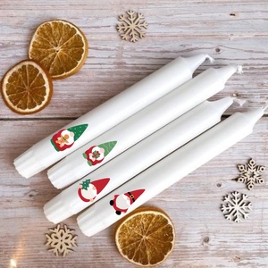 Karácsonyi manós adventi gyertya szett - Meska.hu