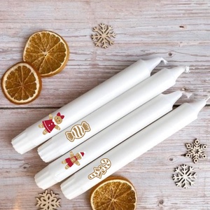 Karácsonyi mézis adventi gyertya szett - Meska.hu