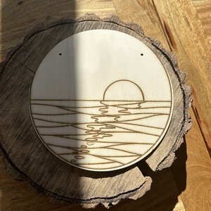 Fesd ki dekoráció - napsütötte tenger - otthon & életmód - papír, írószer - színező - Meska.hu