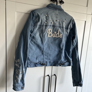 Bride gyöngyös farmerdzseki - esküvő - ruha - menyasszonyi ruha - Meska.hu